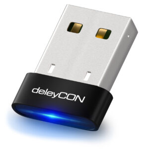 deleyCON Bluetooth Stick Schwarz