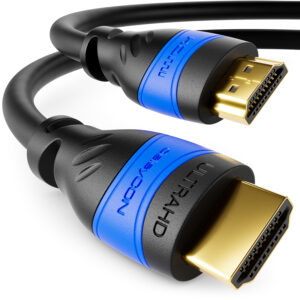 deleyCON 12,5m HDMI Kabel 2.0a/b - Schwarz
